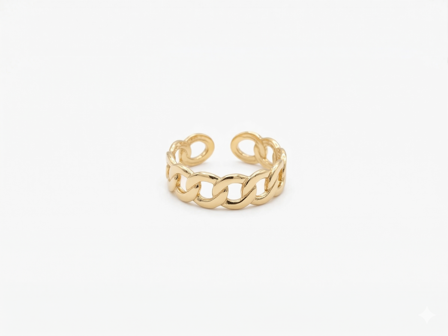 anillo color dorado